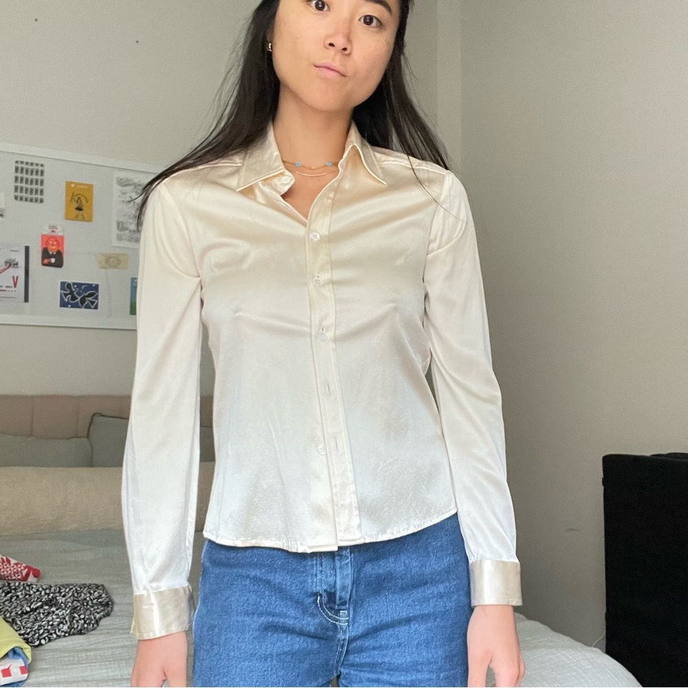 Vintage BCBG Maxazria Blouse Silk
